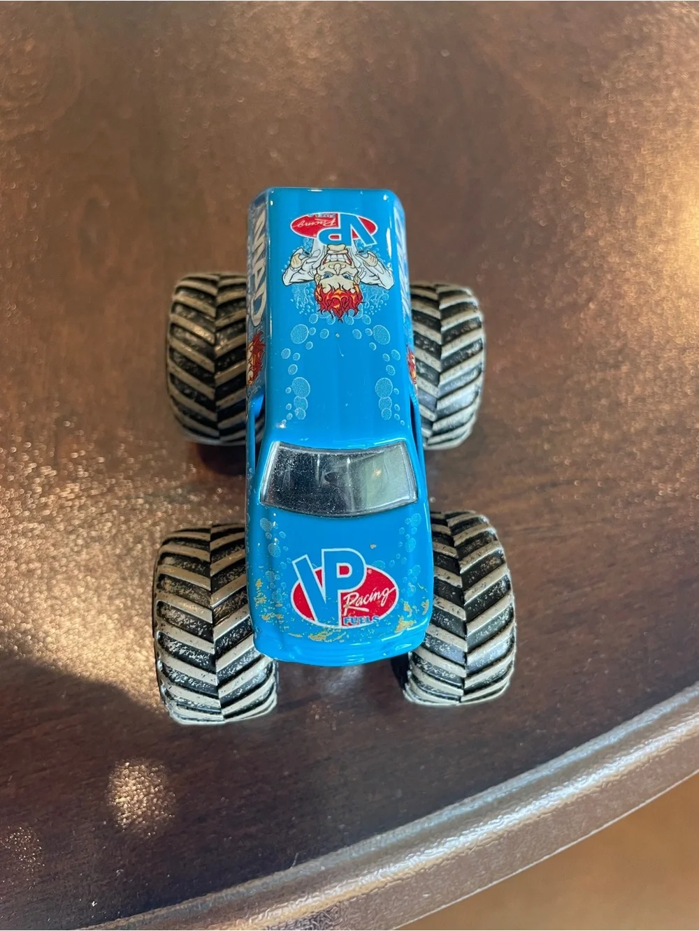 Hotwheels Monster Jam Mad Scientist Blue Loose Truck Mud 1/64 Diecast VP Racing